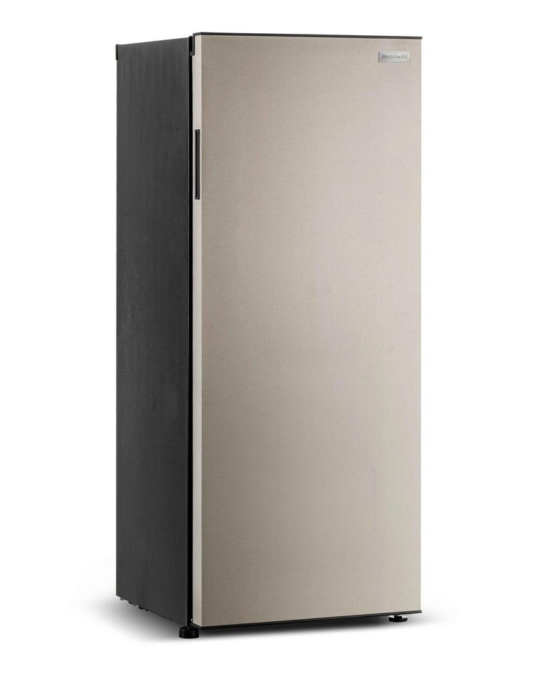 Small Space Kitchen Upright Freezer Fridge Combo 10 Cu Ft Platinum