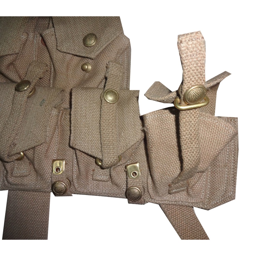 WWI British P08 Webbing Set 2nd Pattern (Full Set) - Reproduction u055