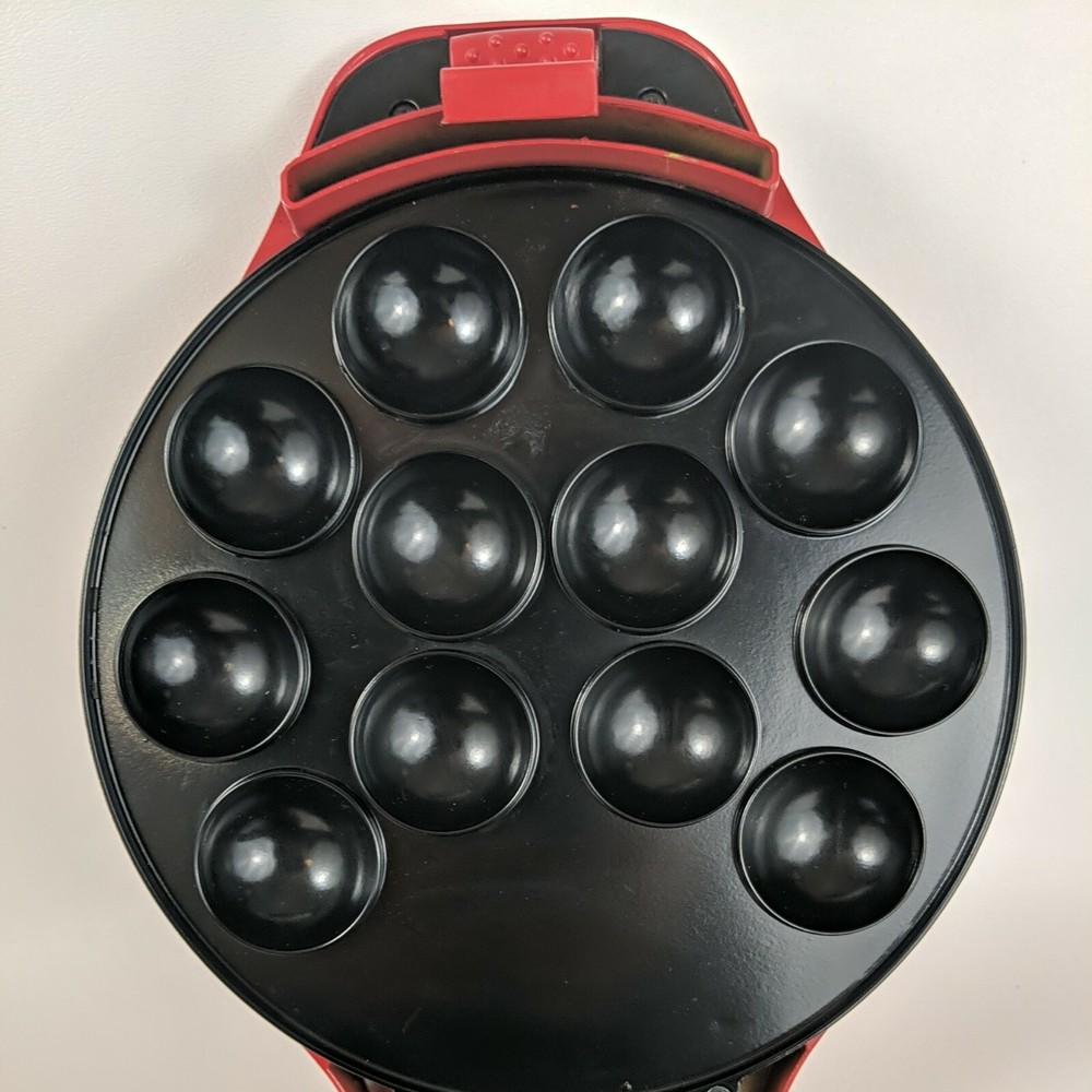 Homemade Cake Pop and Donut Hole Maker RED