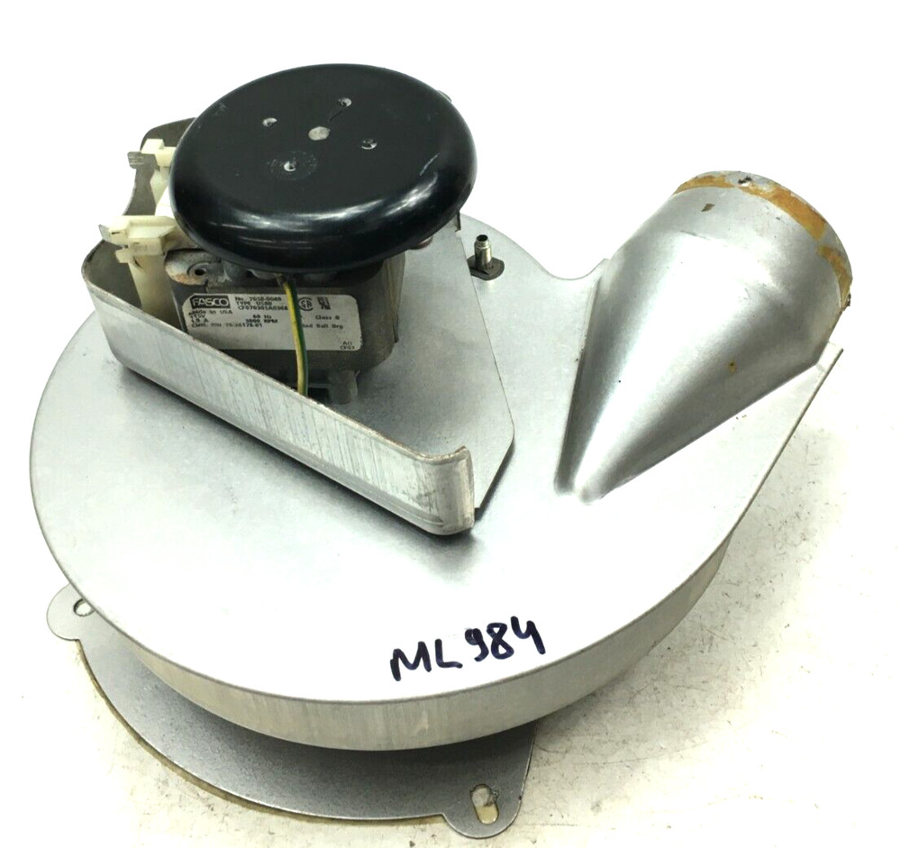 FASCO 7058-0049 Rheem Ruud 70-24178-01 Draft Inducer Blower Motor used #ML984