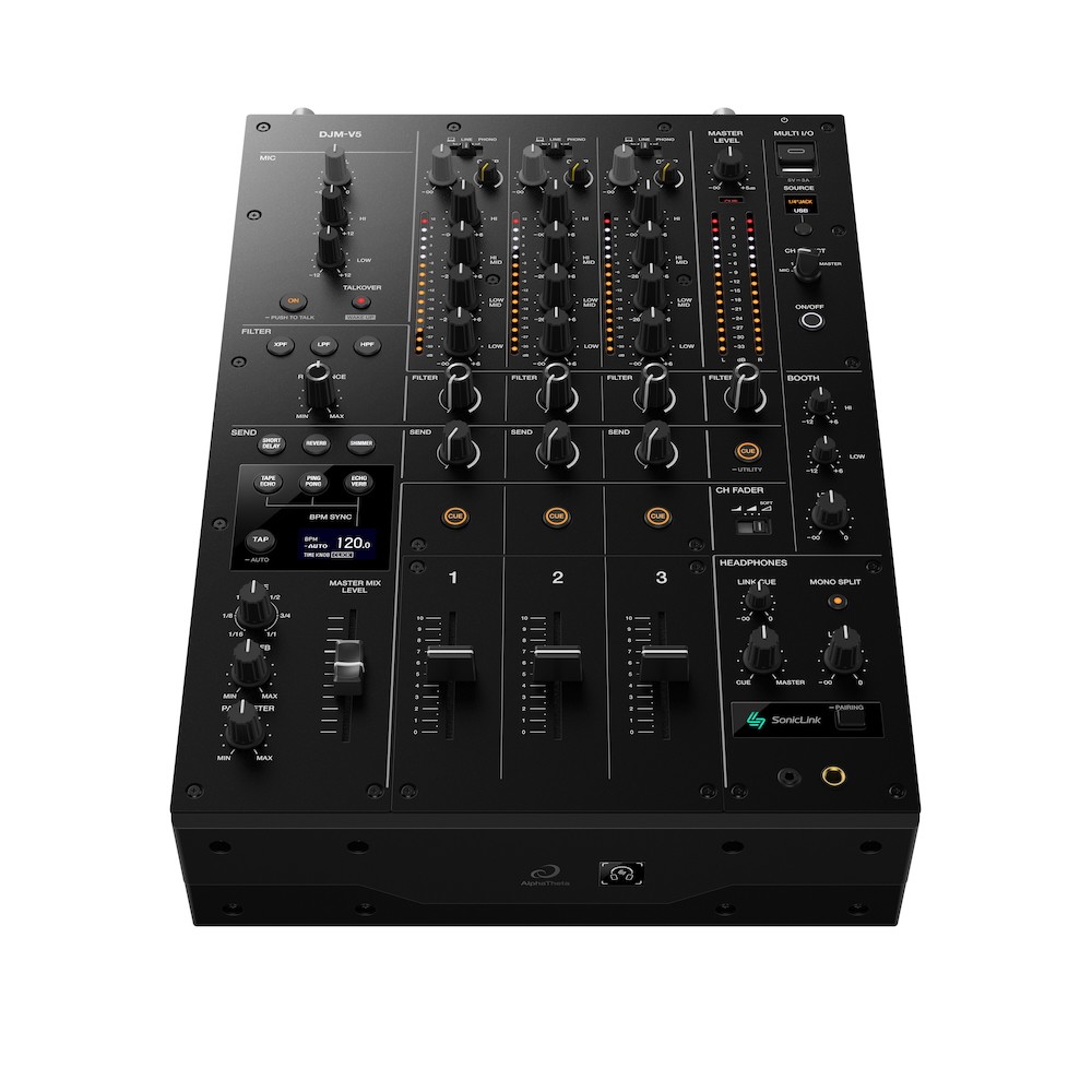 AlphaTheta DJM-V5 3-channel DJ Mixer