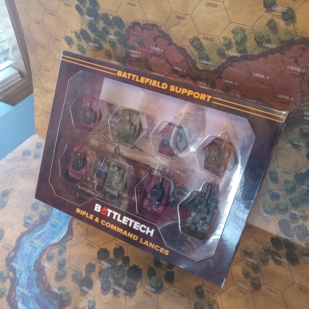 BattleTech: Battlefield Support: Rifle & Command Lances CYT 35777