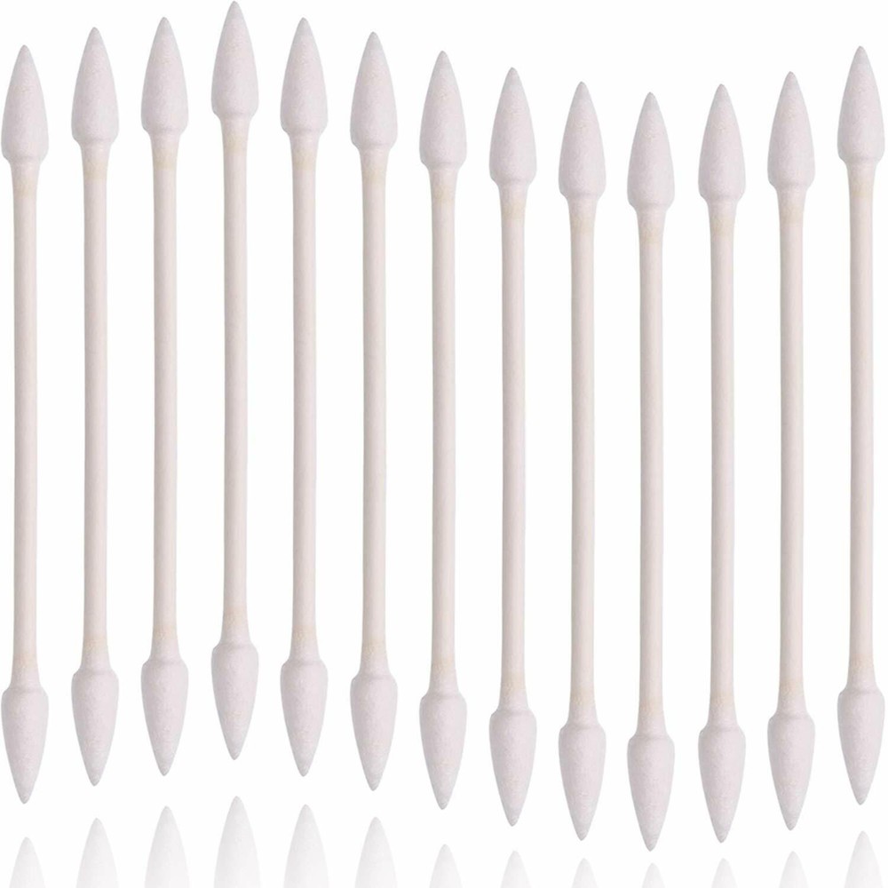Pointed Cotton Swabs Applicator Double Precision Tips with Paper Stick 1020ct