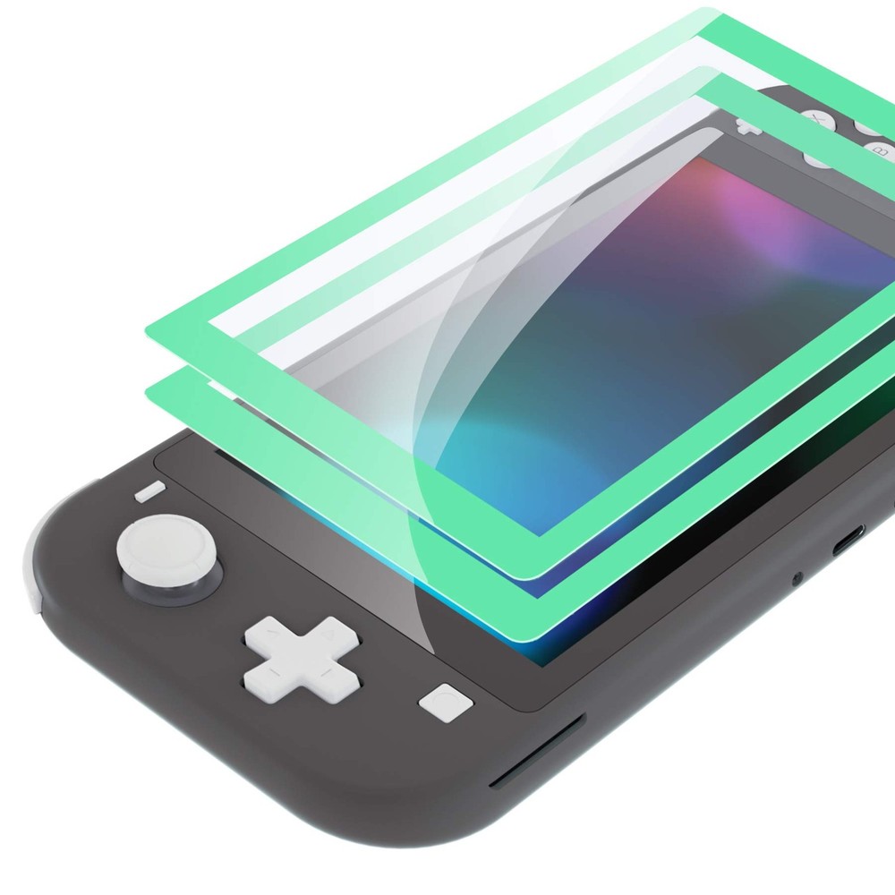 Switch Lite protective film mint green