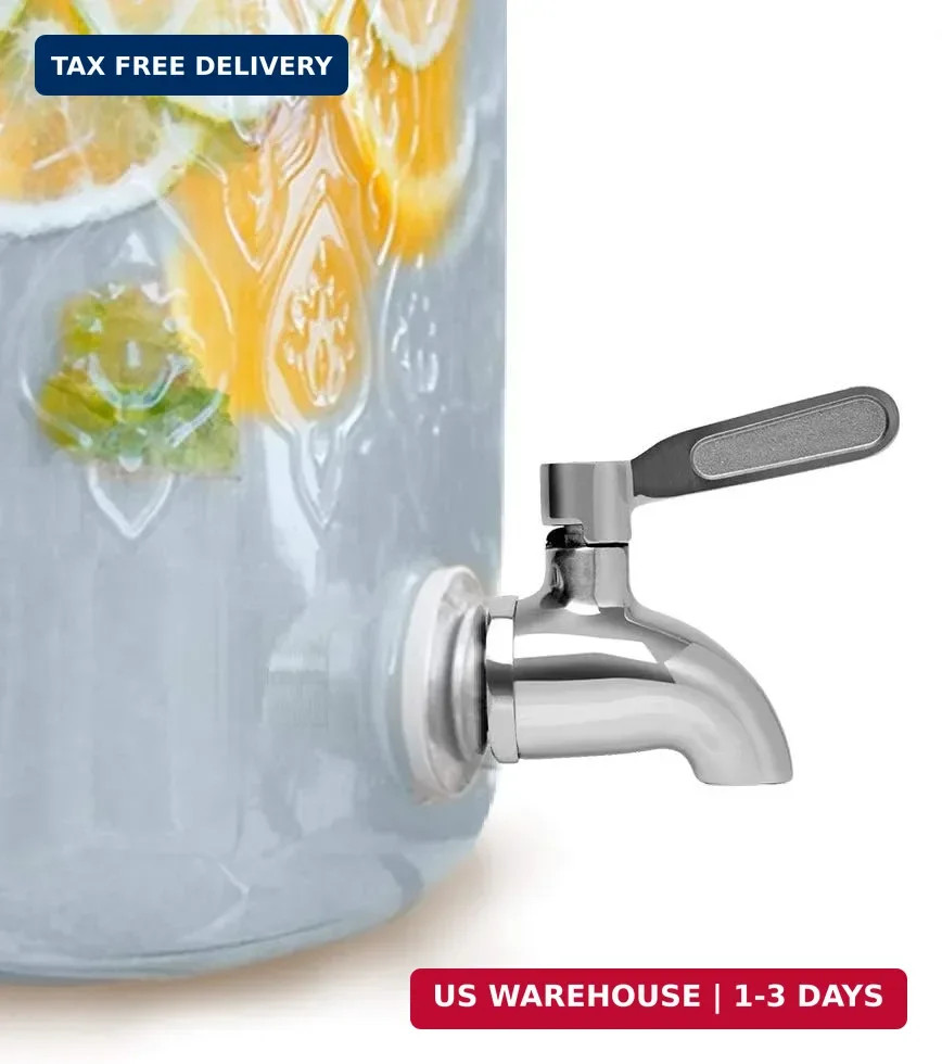 Vila Replacement Spigot for Beverage & Water Dispenser, Stainless Steel No-Rust