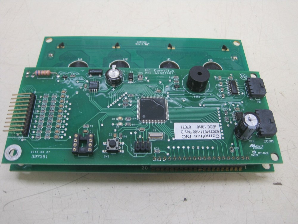Cornelius G2401285B 620314871-100 Viper User Interface LCD Display Screen
