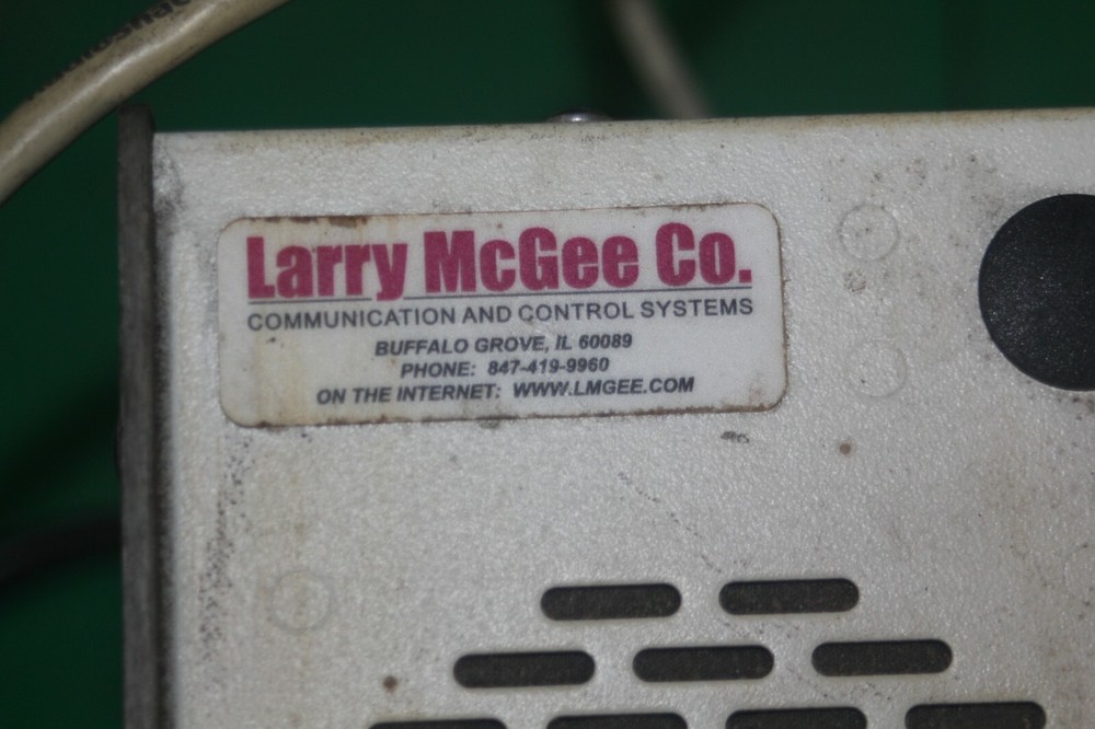 Larry McGee Co. Communications & Control Systems 11-11155H