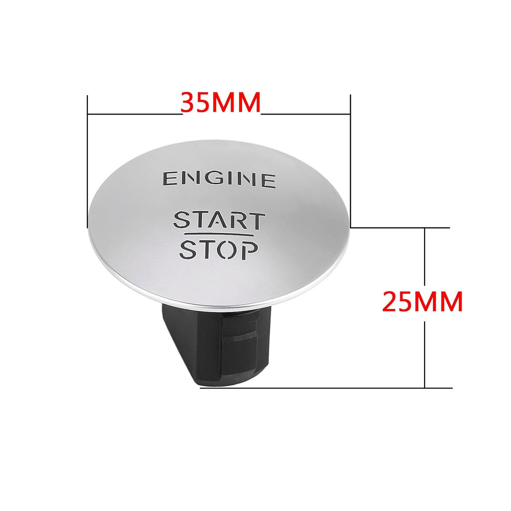 Engine Start Stop Button Switch for Mercedes Benz B, C, CL, CLA, CLS, E, GL, GLA