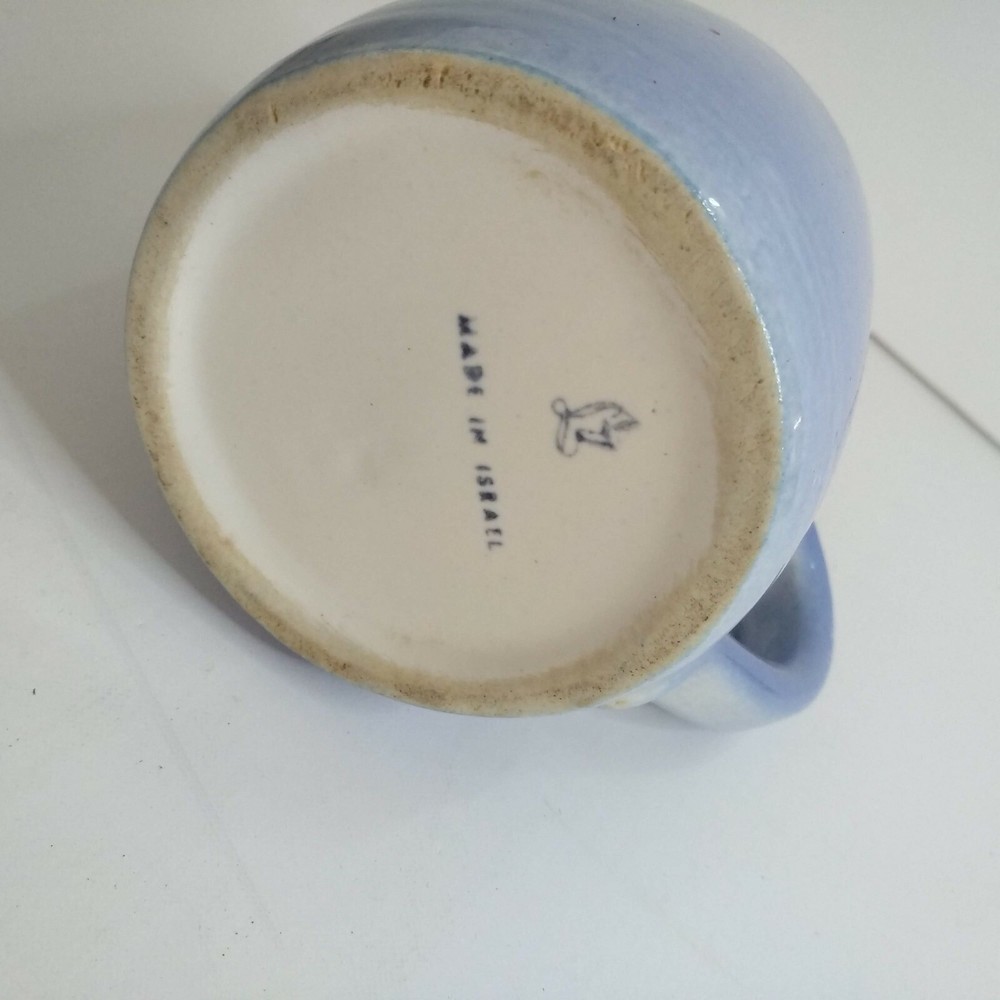 Vintage LAPID Israel Ceramic mug cup - לפיד ספל חתומה