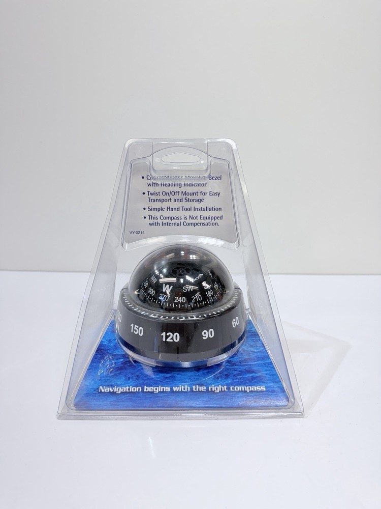 Ritchie XP-99 Kayaker Surface Mount Compass 2.75 Inch Dial Black