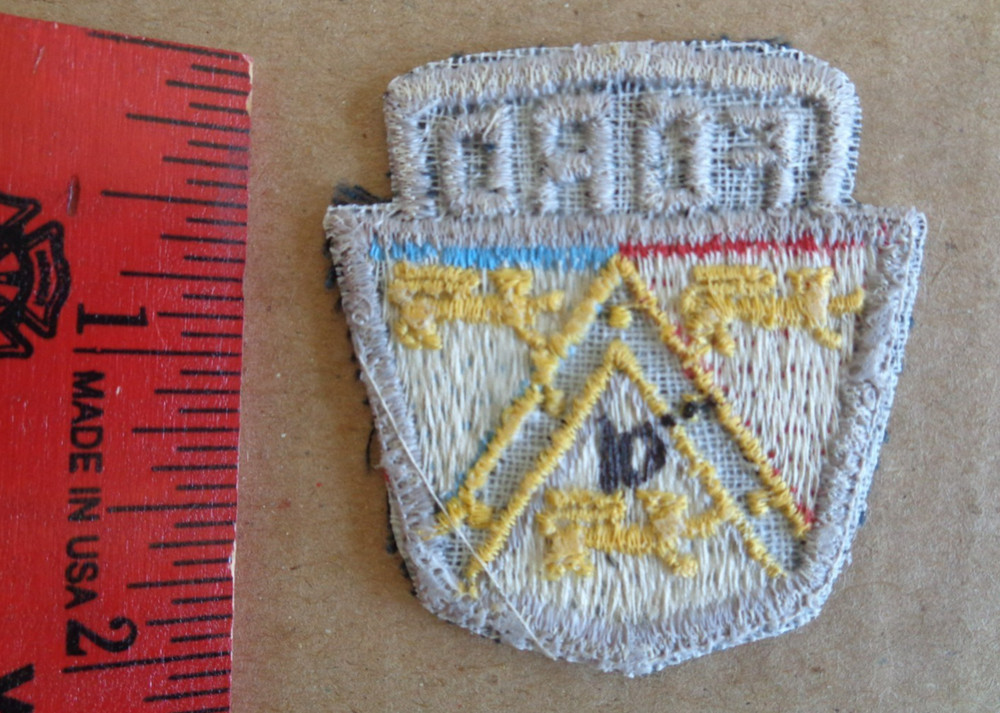 FORD SHIELD UNIFORM PATCH 2 X 2 - ORIGINAL VINTAGE!