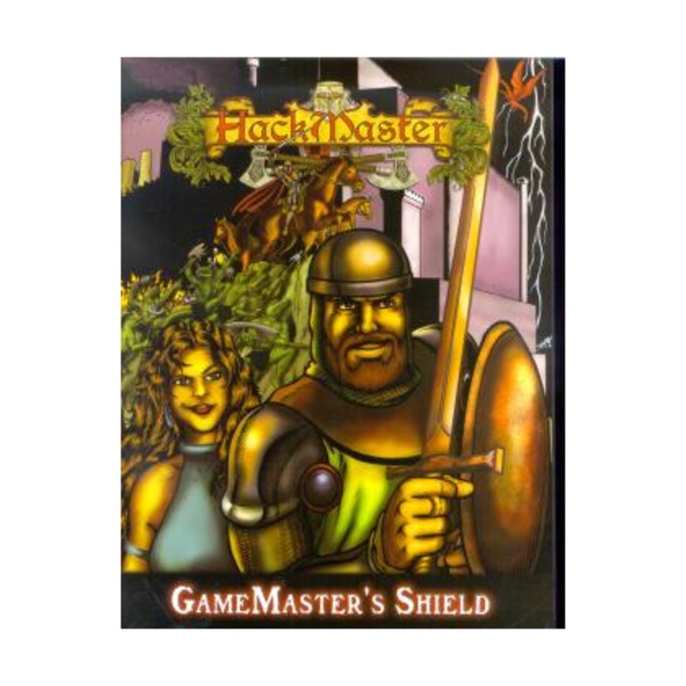 Kenzer HackMaster 4th Ed GameMaster's Shield (Revised) Bag VG+