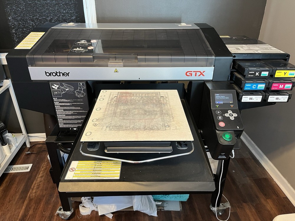 Brother GTX Direct-to-Garment Printer (Needs White Print Head Replacement)