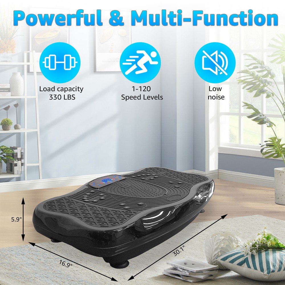 Mini Vibration Plate Exercise Machine for Weight Loss & Recovery