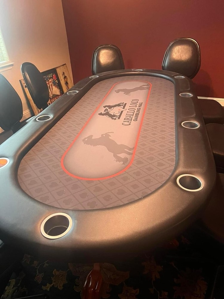 10 Player Luxury Poker Table