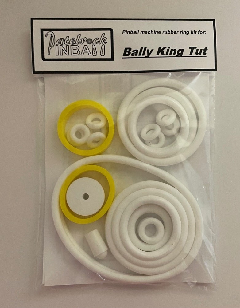 1970 Bally King Tut Pinball Machine Rubber Ring Kit