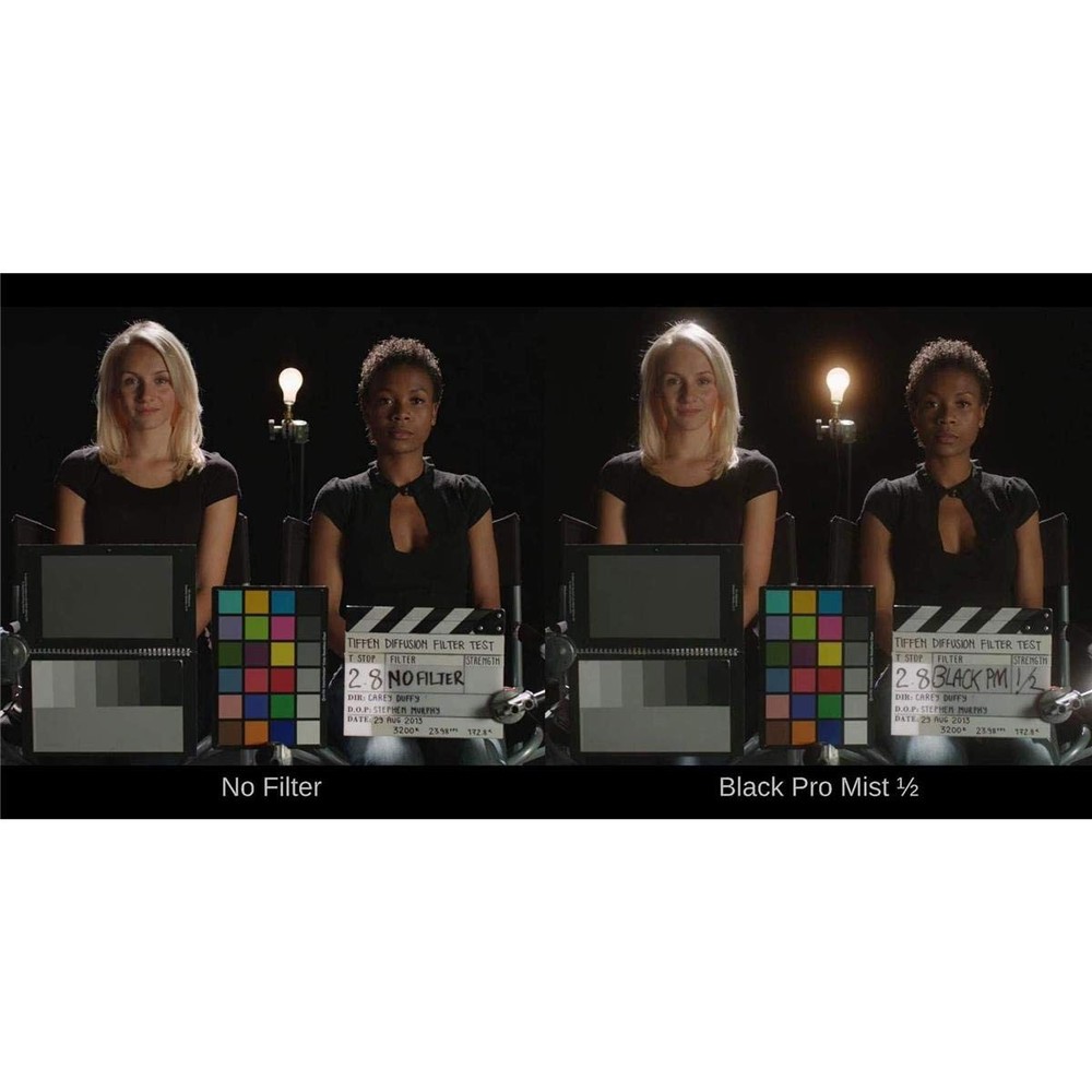 Tiffen 77BPM12 77mm Black Pro-Mist 1/2 Diffusion Camera Filter 77mm,