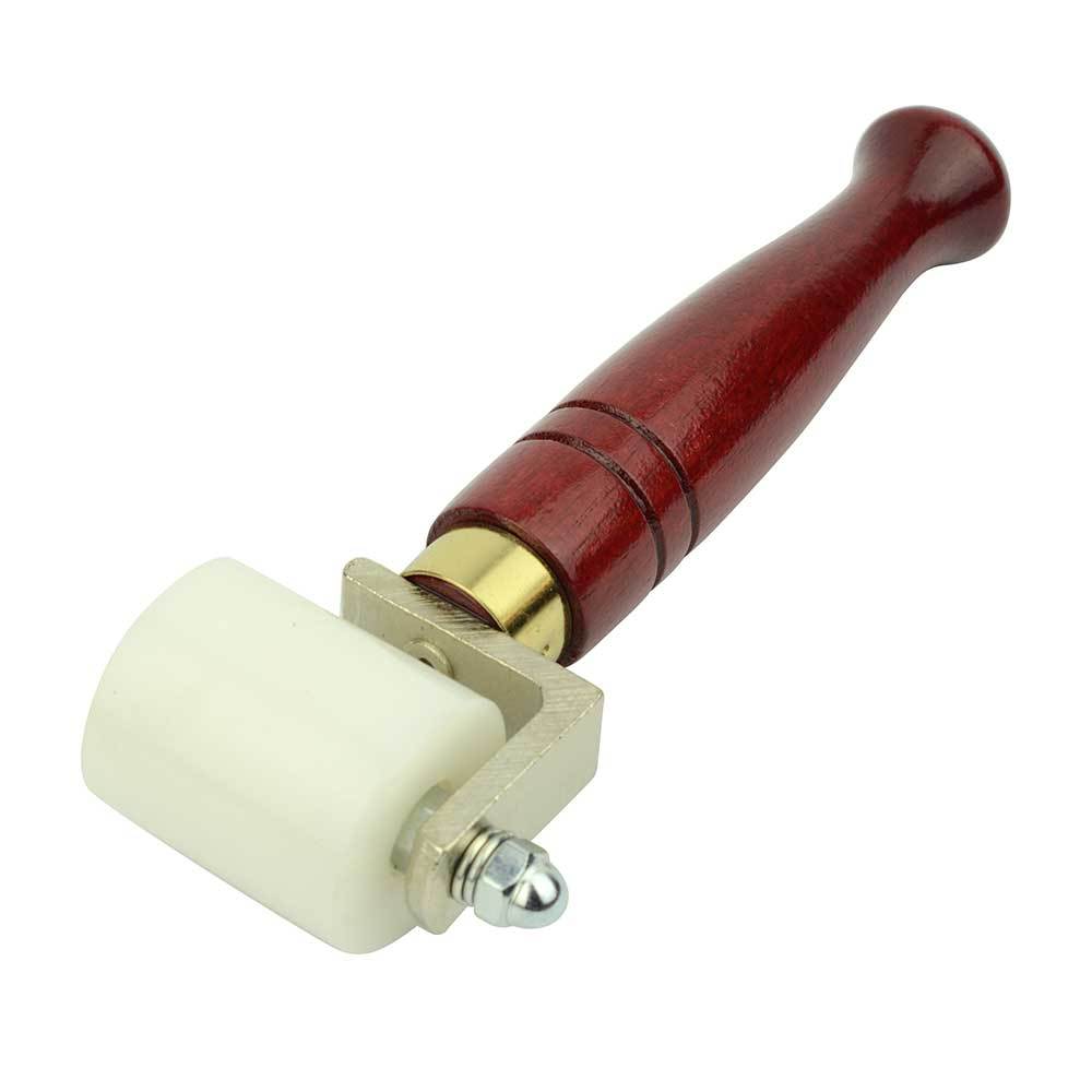 1 1/2" Polyethylene J-Roller Pressure Press for Carpet Veneer Laminates - 19595