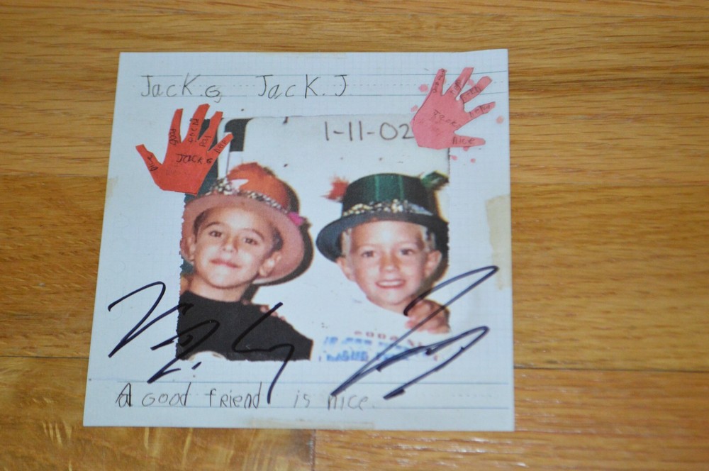 Jack & Jack A Good Friend Is Nice ~ Jack Johnson/J Gilinsky Signed CD ~ COA 2019