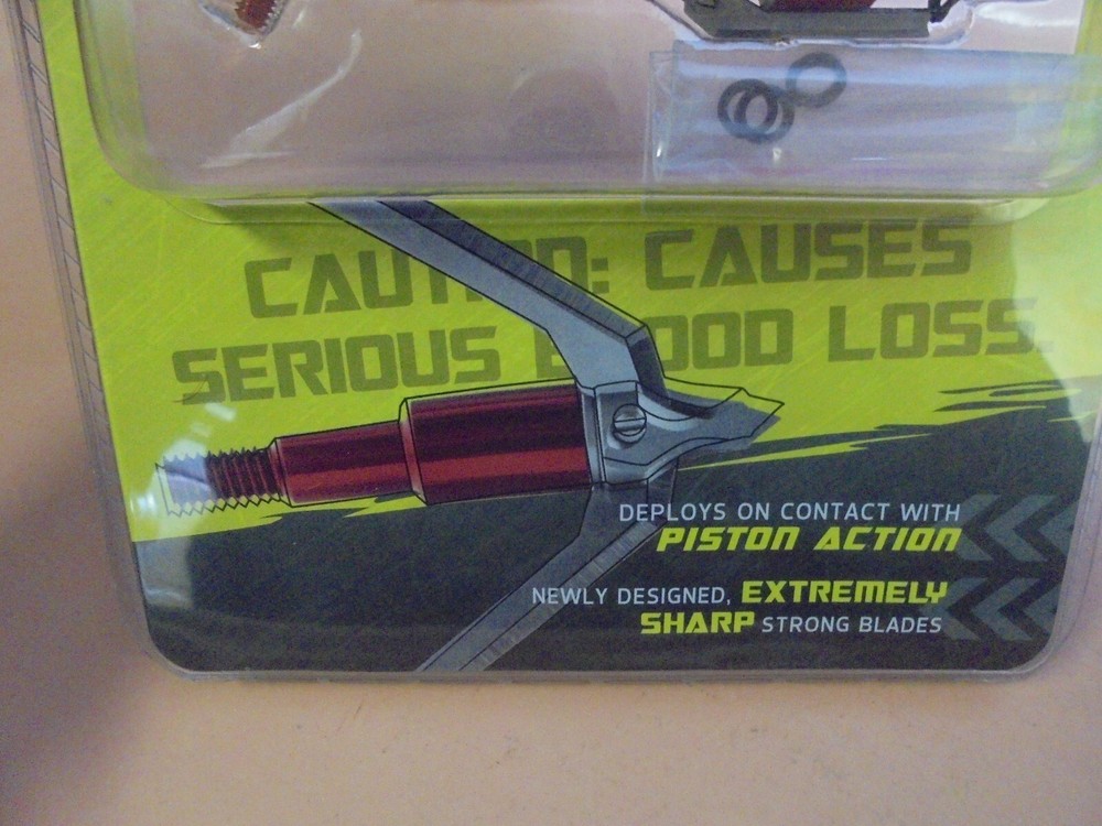 New in package Rocket Broadheads Meat Seeker 3-blade