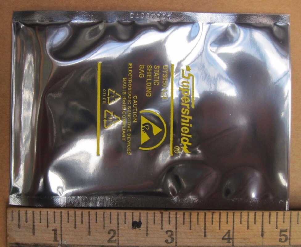 200 3x5" Open-Top Dou Yee Static Shield Bags