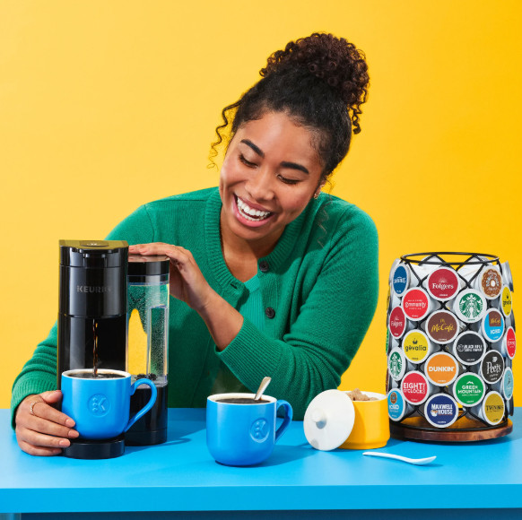 Keurig K-Express Essentials Single-Serve K-Cup Coffee Maker, Black