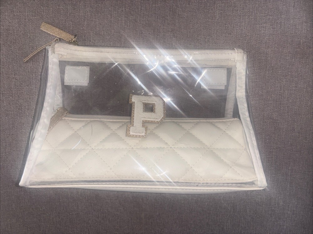 Primark Tri Fold clear Makeup Bag