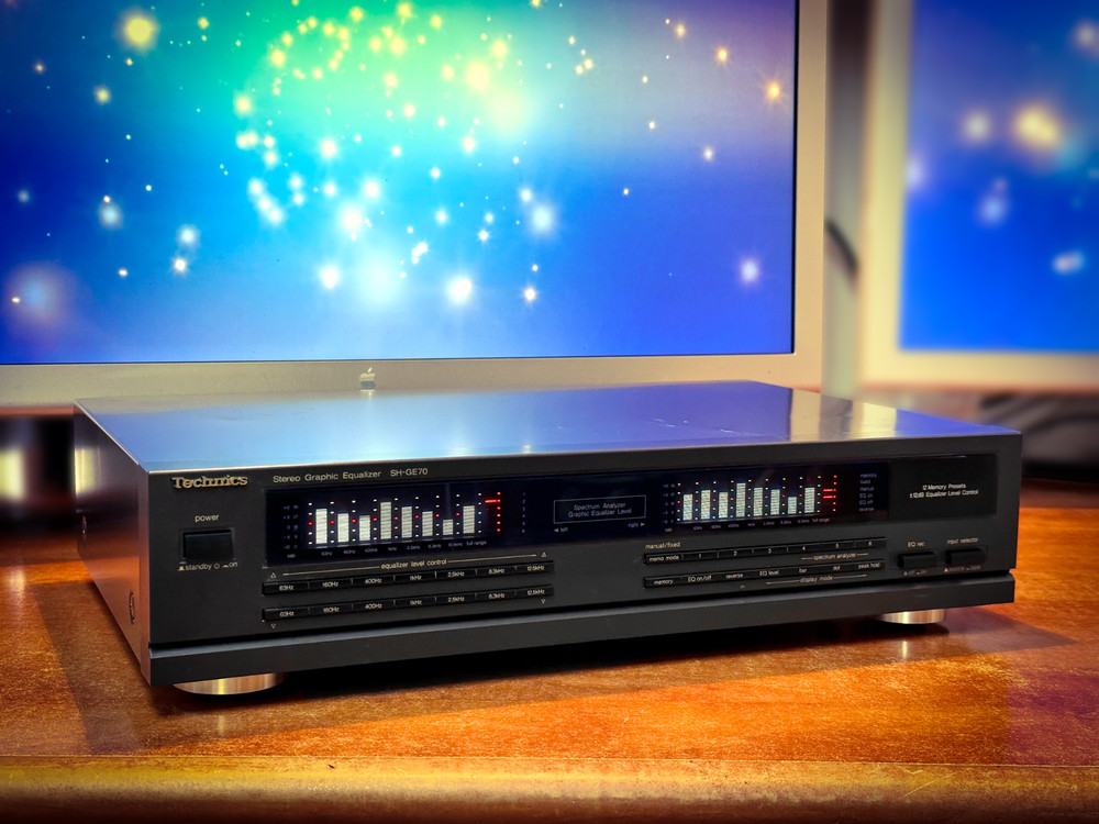 Technics SH-GE70 🌈RaRe🌈  Vintage Stereo Equalizer