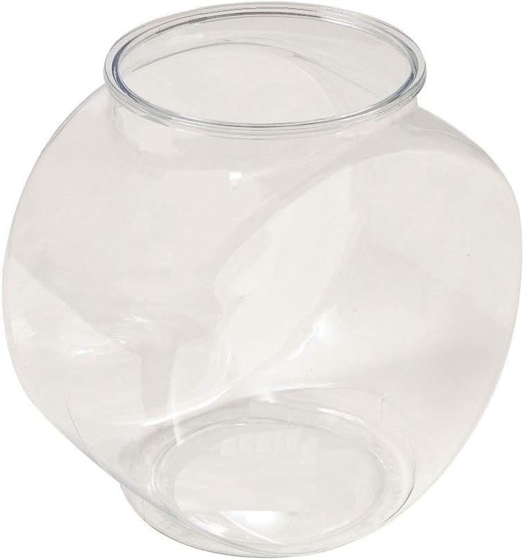 1-Gallon Fish Bowl, Impact-Resistant Plastic