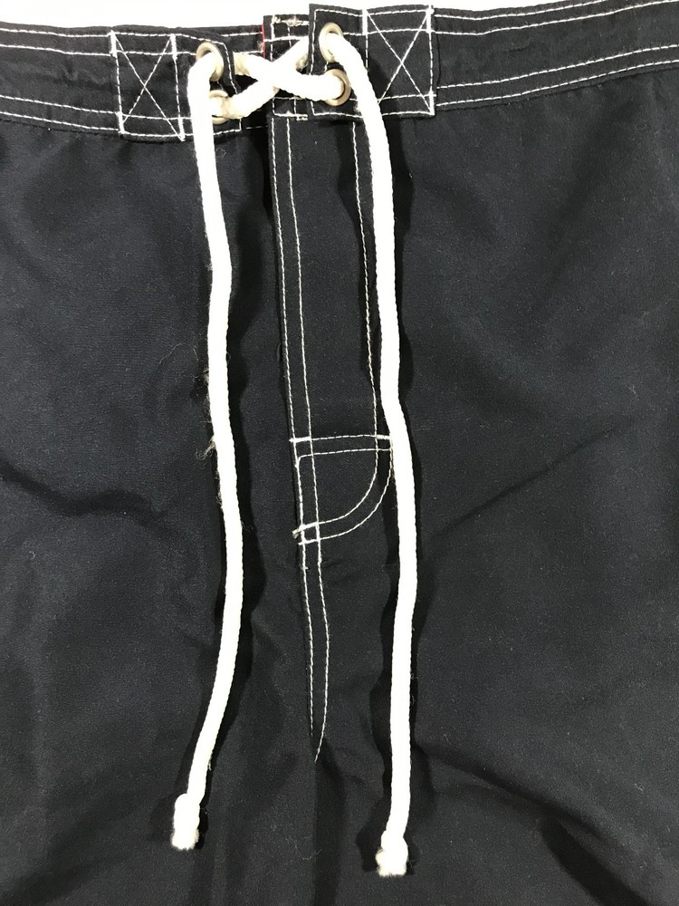 Merona Size XL Blue 100% Polyester String Tie Mens Swimsuit