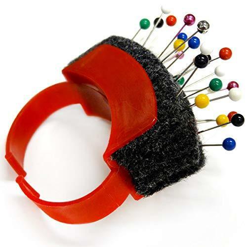Dritz Wrist Felt Pin Cushion, Red