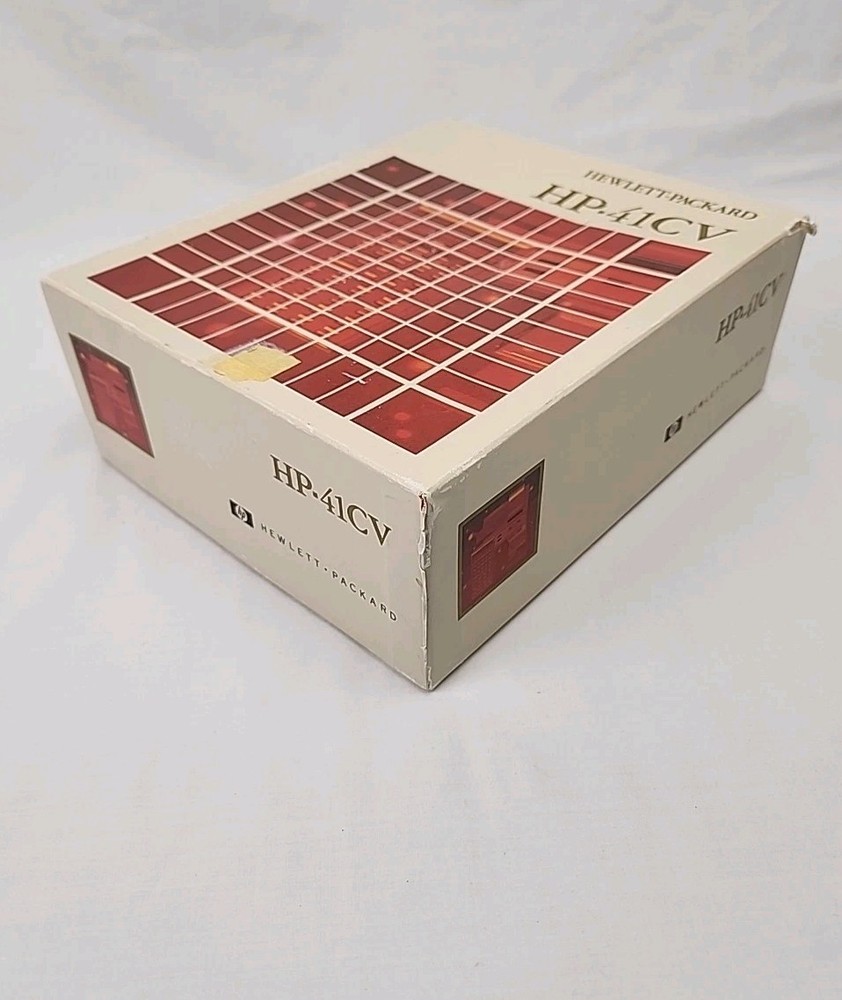 Original Box for Hewlett Packard HP 41C CV CX Calculator