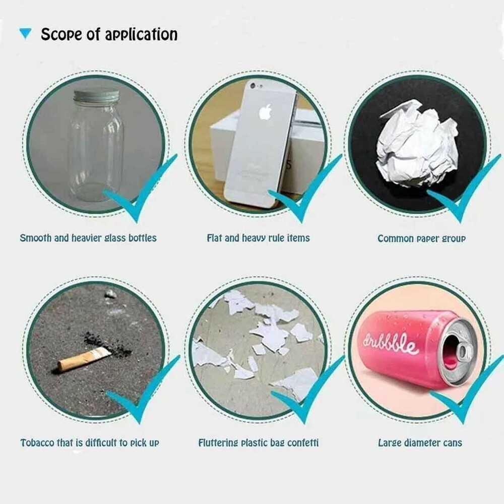 ABS Plastic, Rubber material multi-function grabber, convenient and foldable US