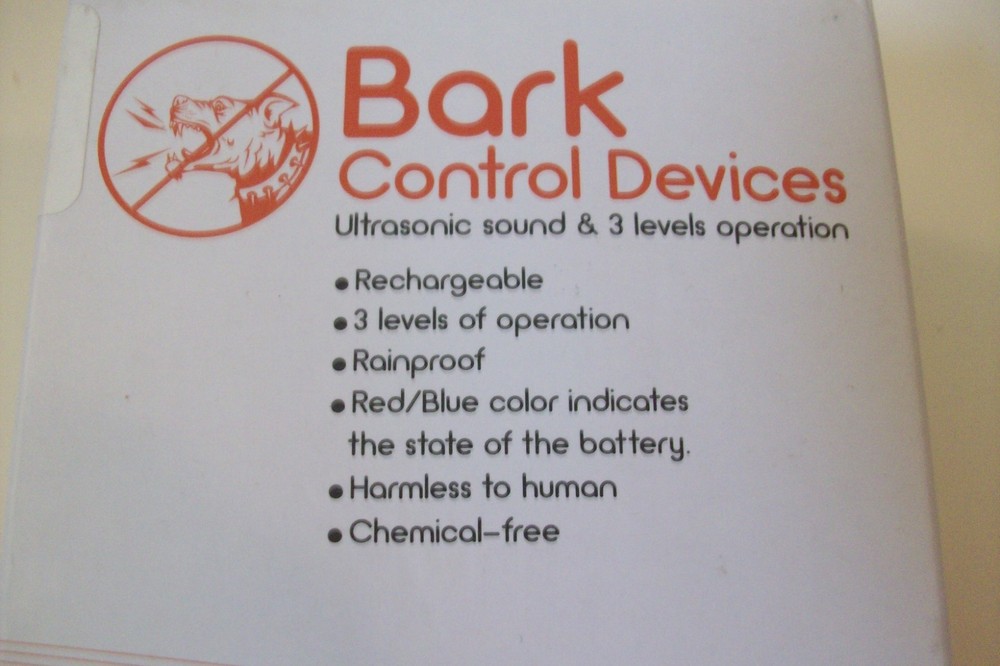 Bark Control Devices - Deter Nuisance Barking - New