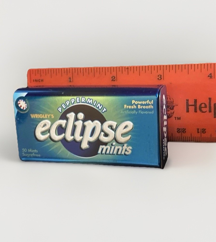 2 ECLIPSE Gum/Mints (EMPTY TINS) Collectible Tins