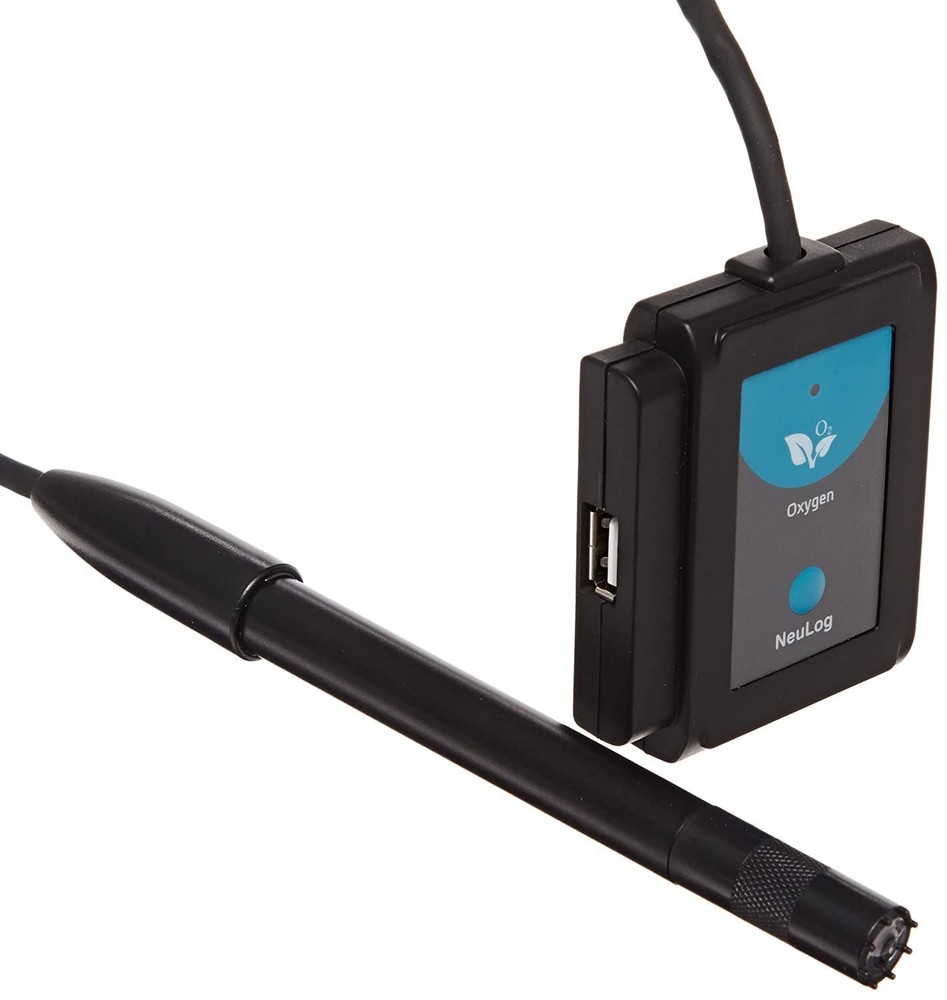 NEULOG NUL205 Oxygen Logger Sensor, 13 bit ADC Resolution, 100 S/sec