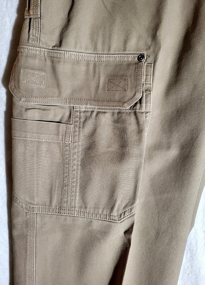 Duluth Trading - Flex Fire Hose® Canvas Cargo Mens Pants - 2 Pair - Size 34