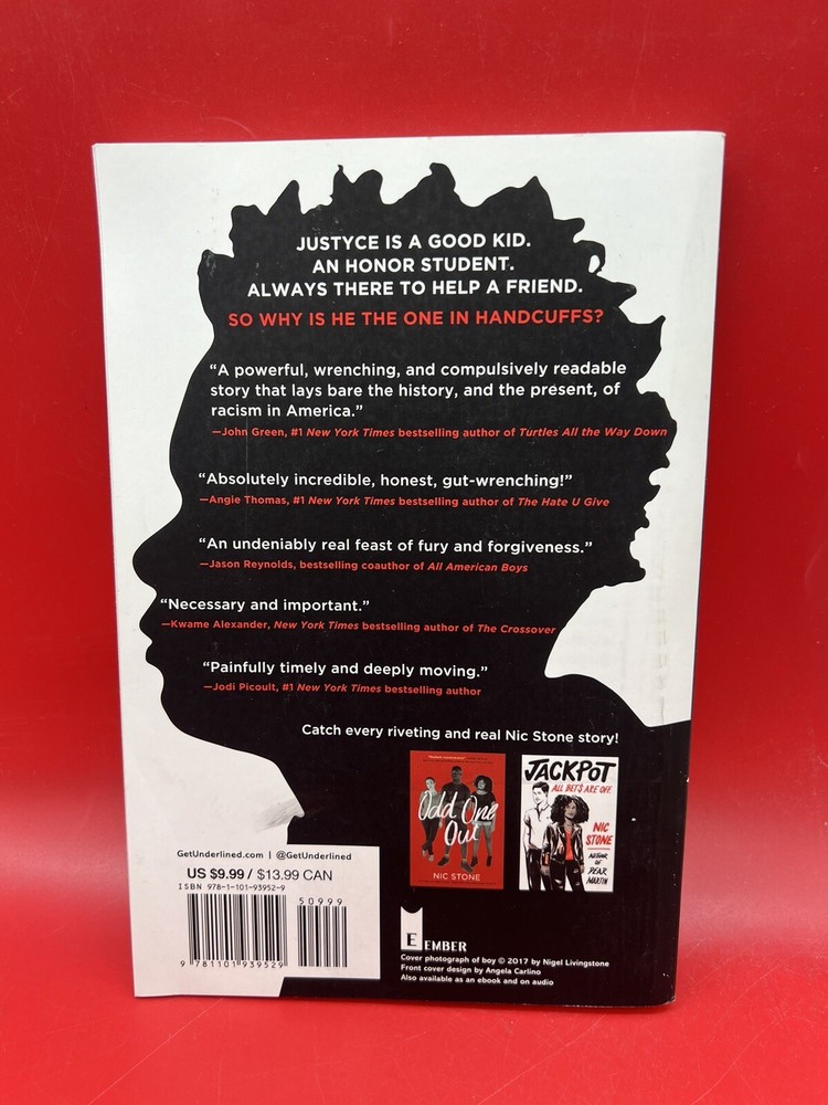 Dear Martin by Nic Stone (2018, Trade Paperback)