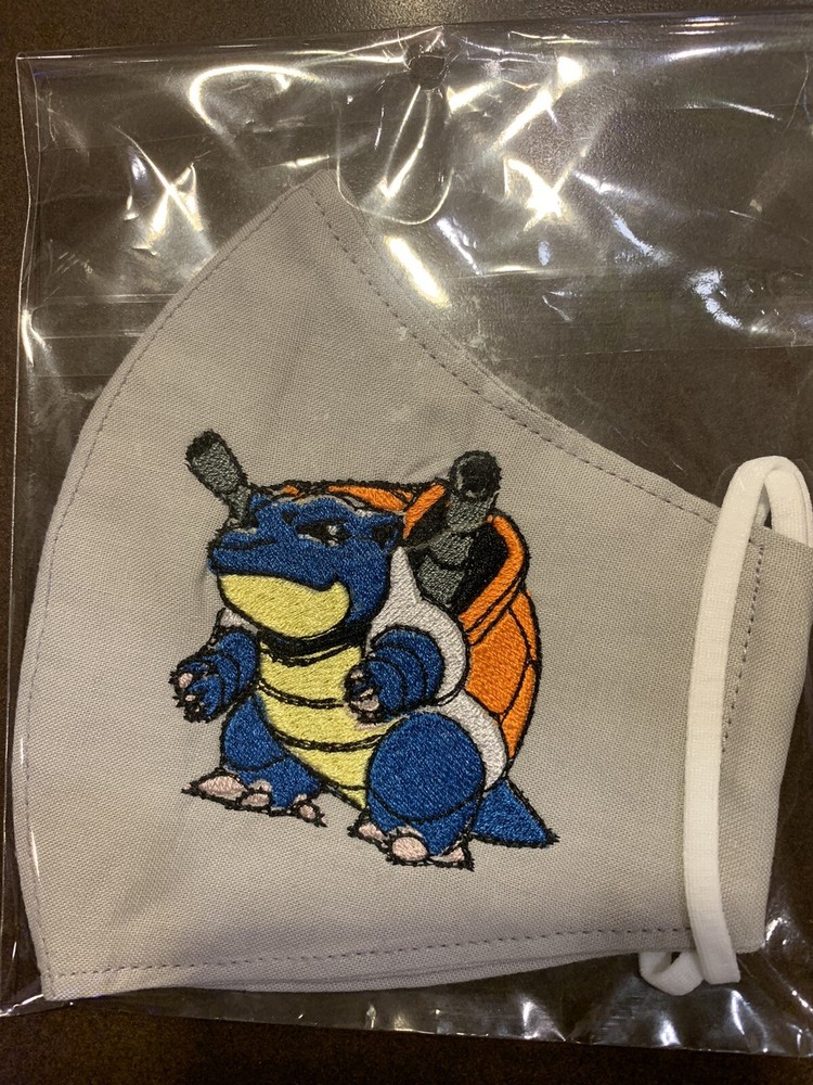 Pokemon Embrodery Face Mask