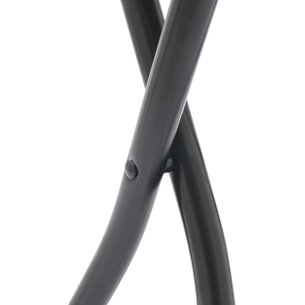 2PCS Bar Stool Portable Folding Stool Padded Folding High Chairs