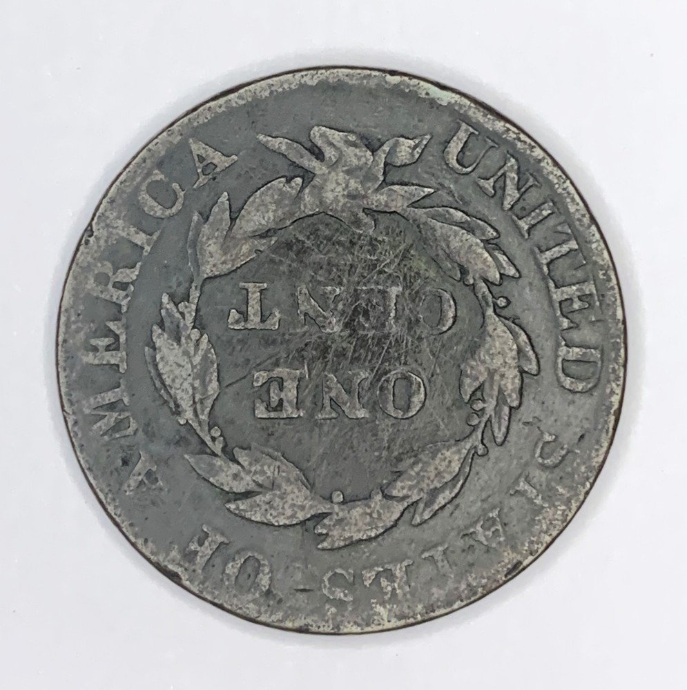 1824 4/2 Coronet Liberty Head Large Cent 4 Over 2