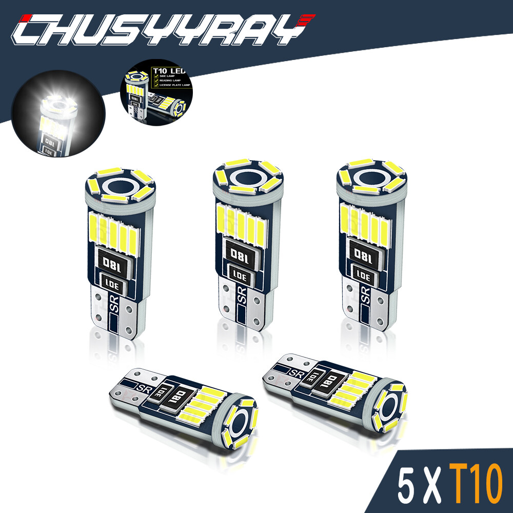 5 Super BRITE LED light bulbs