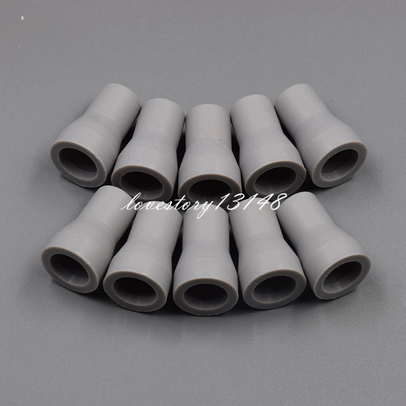 5 Pcs Dental Saliva Ejector Weak Suction Rubber Snap Tip Adapter Replacement