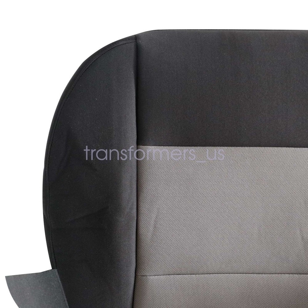 For 2003-2011 Ford Ranger Driver Bottom Cloth Replacement Seat Cover Black/Gray