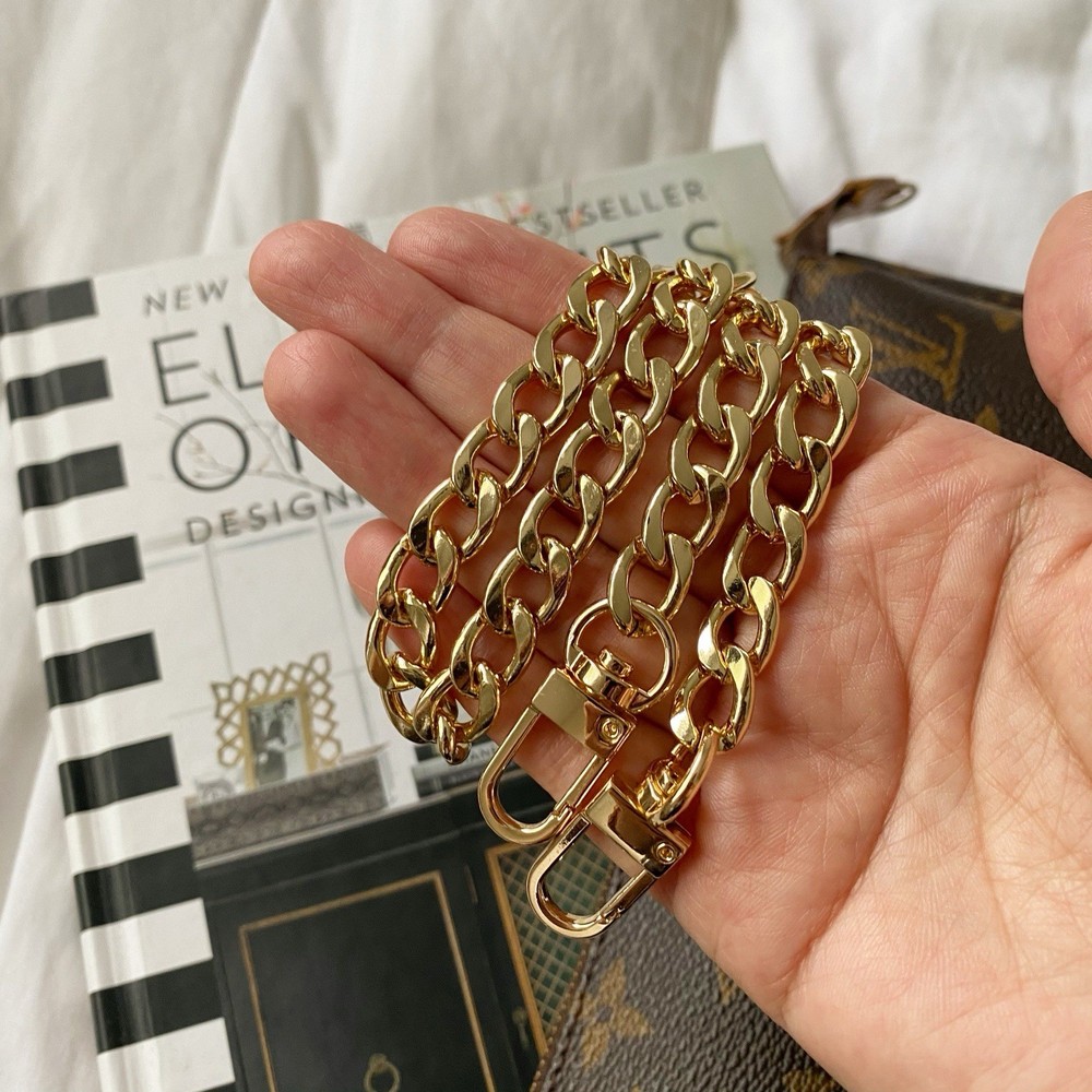 Shoulder Curb Chain Strap Replacement 18”