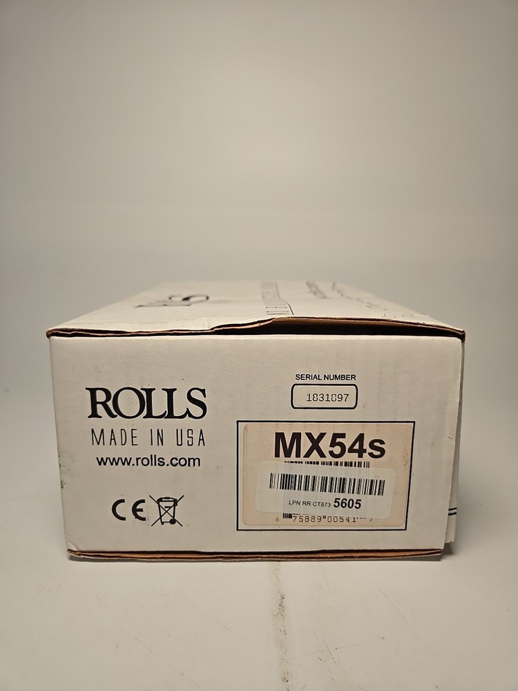 Rolls MX54s Pro Mix Plus 3 Channel Mic Mixer