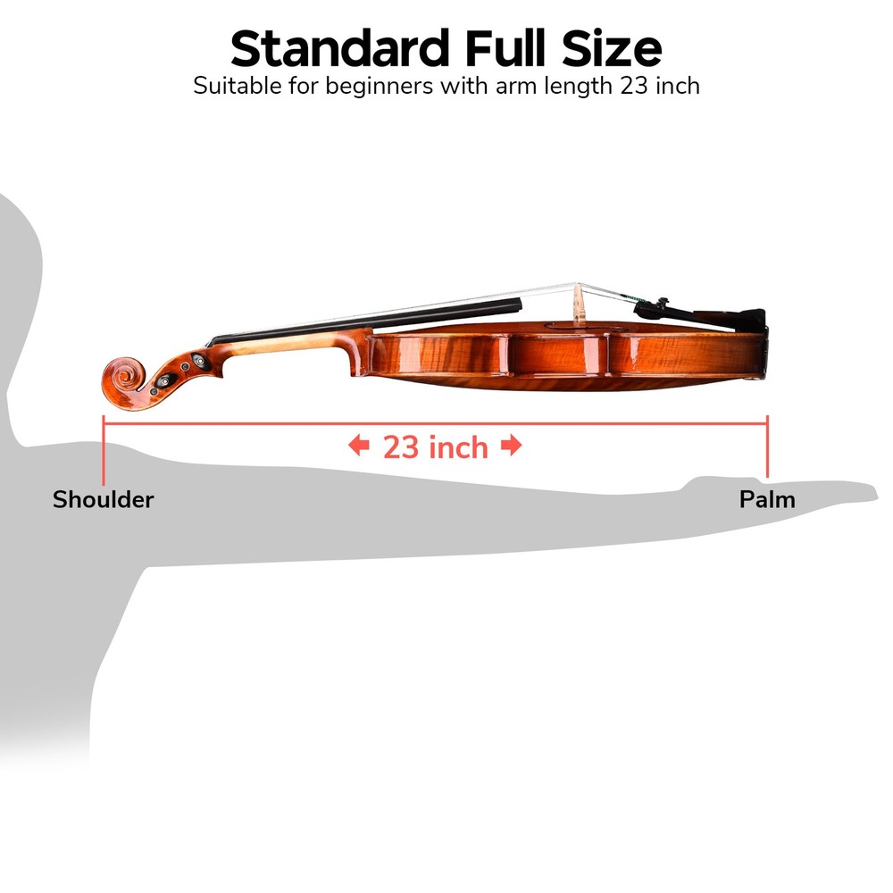 4/4 Violin Electric Violin Red