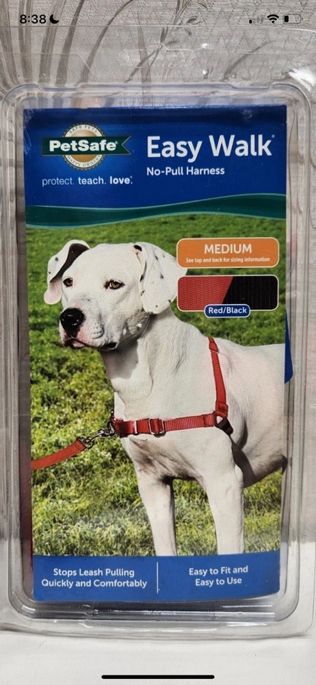 Petsafe EWH-HC-M-RED Non-Pull Walking Harness (Medium, Red)