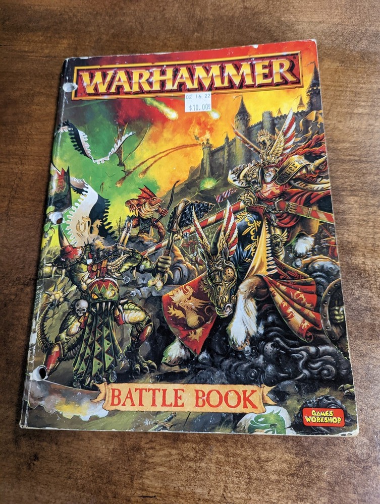 Warhammer Battle Book Games Workshop Game Rules D&D (1996)