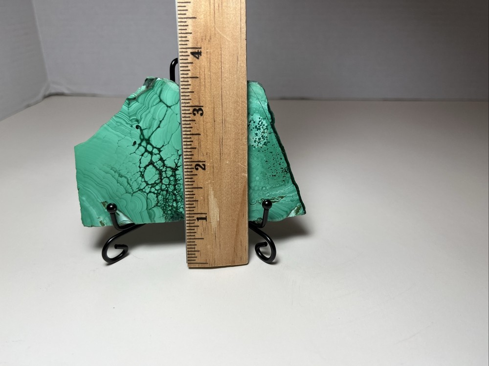 Malachite Slab With Stand